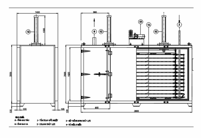 Tủ cấp đông tiếp xúc
