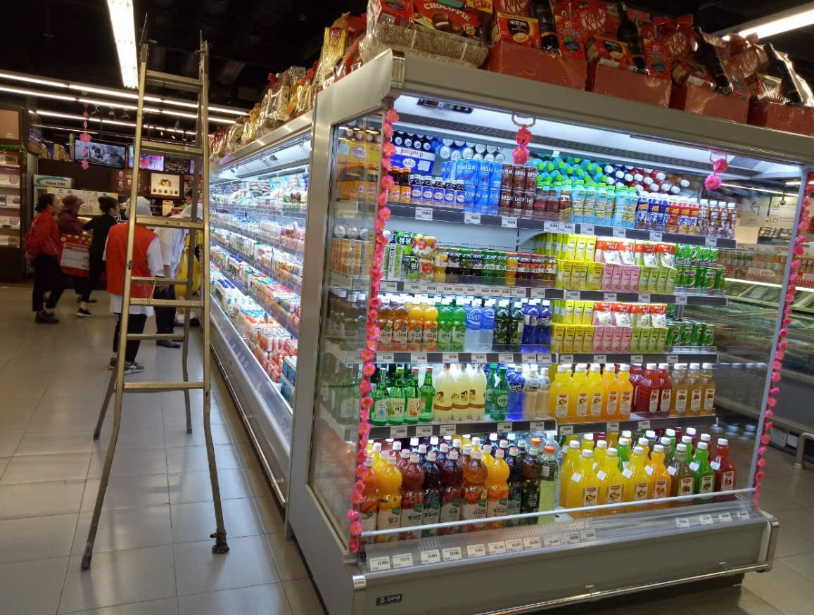 Tủ mát siêu thị