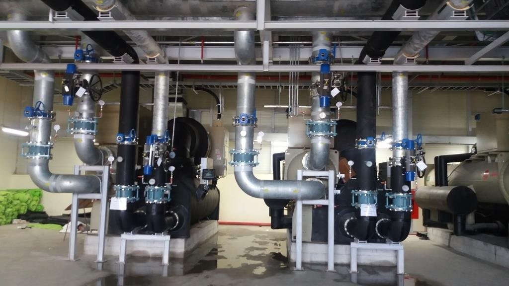 Hệ chiller giải nhiệt nước